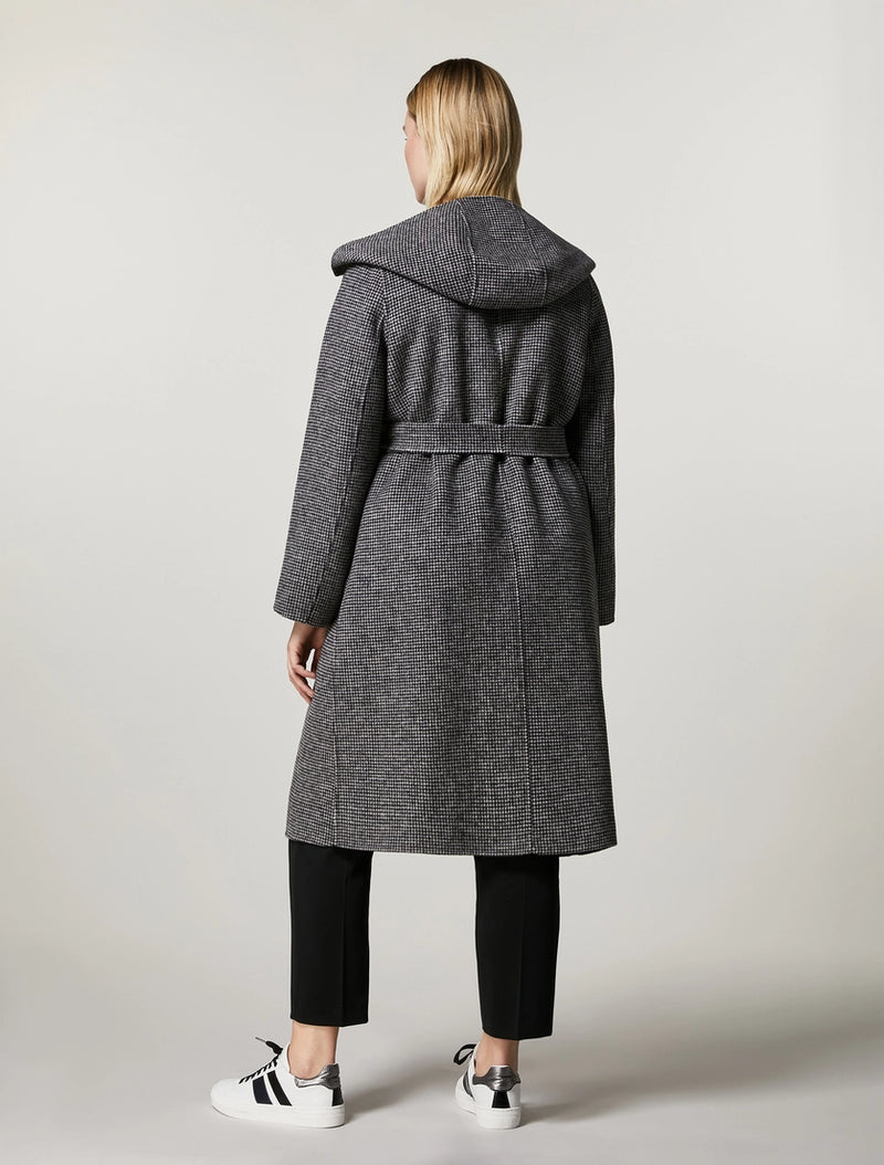 CAPPOTTO IN DOUBLE DI MISTO LANA