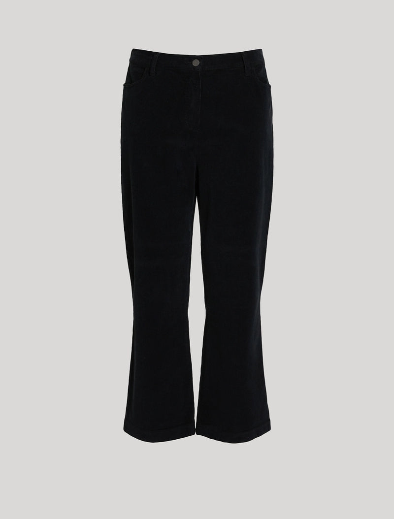 PANTALONI IN VELLUTO STRETCH