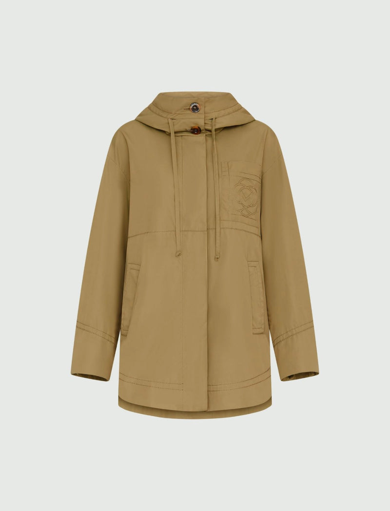 Parka con cappuccio