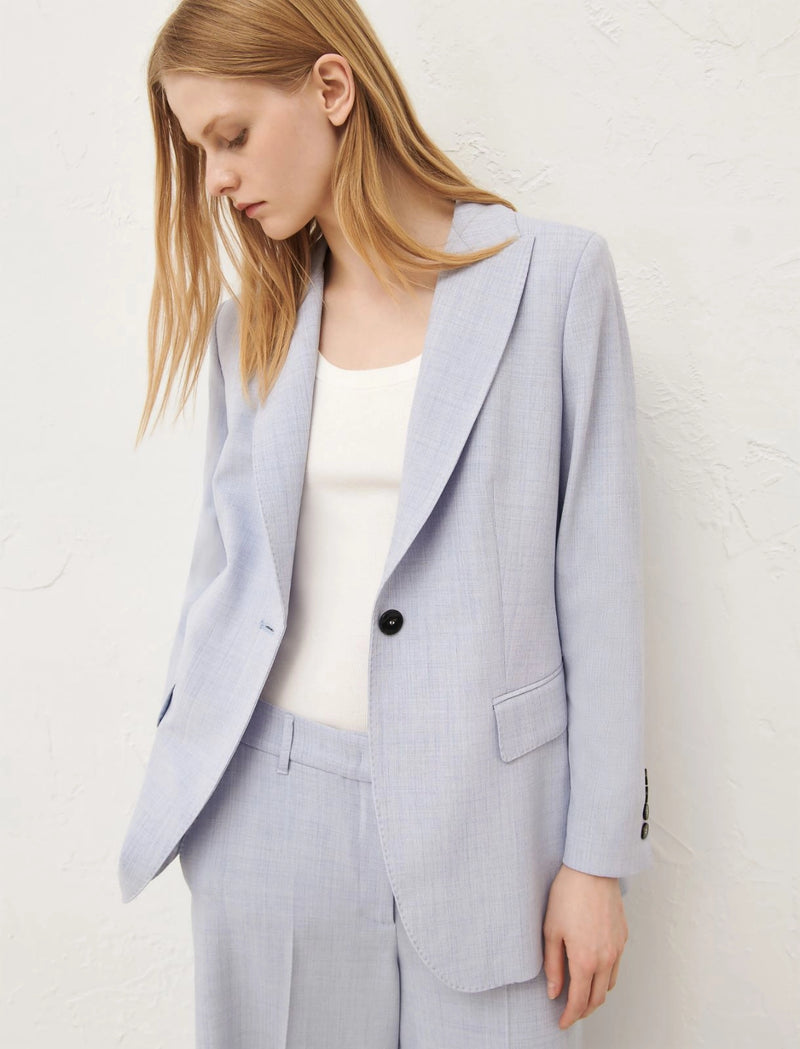 Blazer in stuoia melange Marella