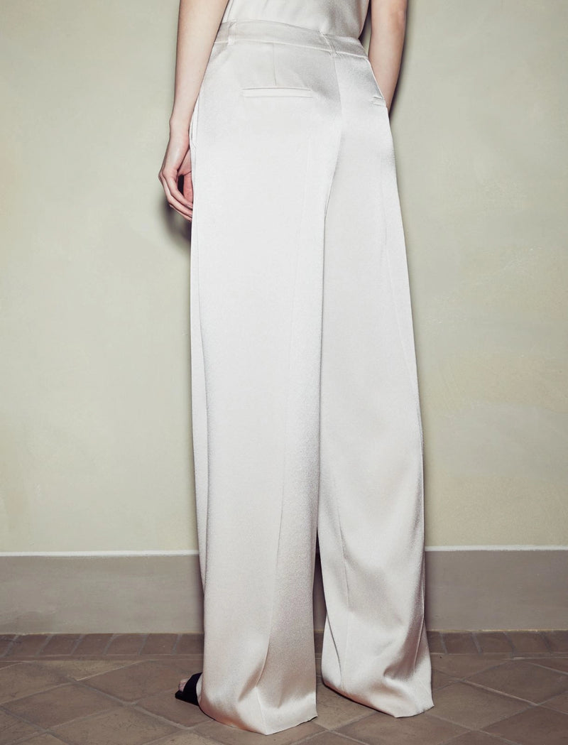 Pantaloni in satin Marella