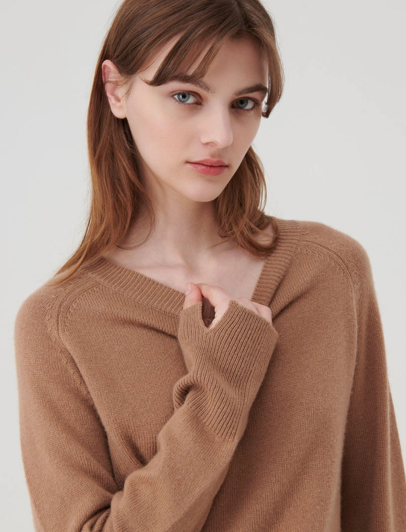 Maglia in lana e cashmere