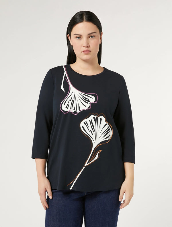 T-shirt in jersey di cotone stretch PERSONA BY MARINA RINALDI