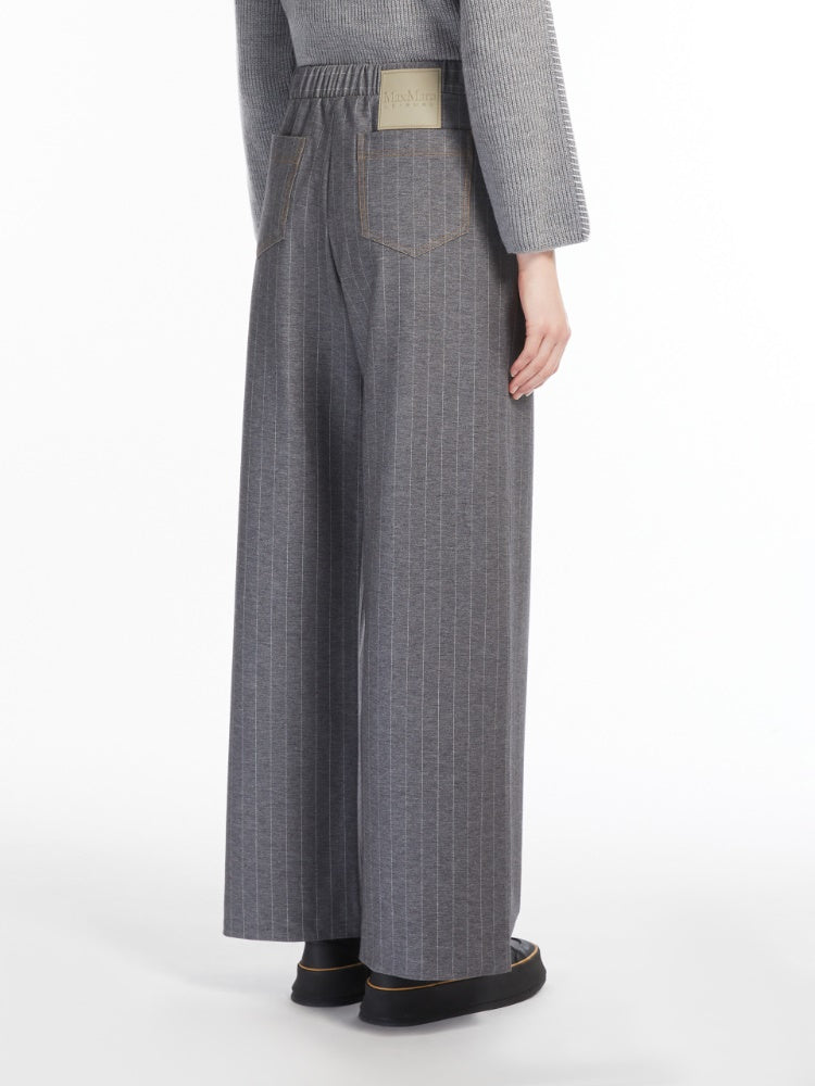 Pantalone largo in jersey MAXMARA LEISURE