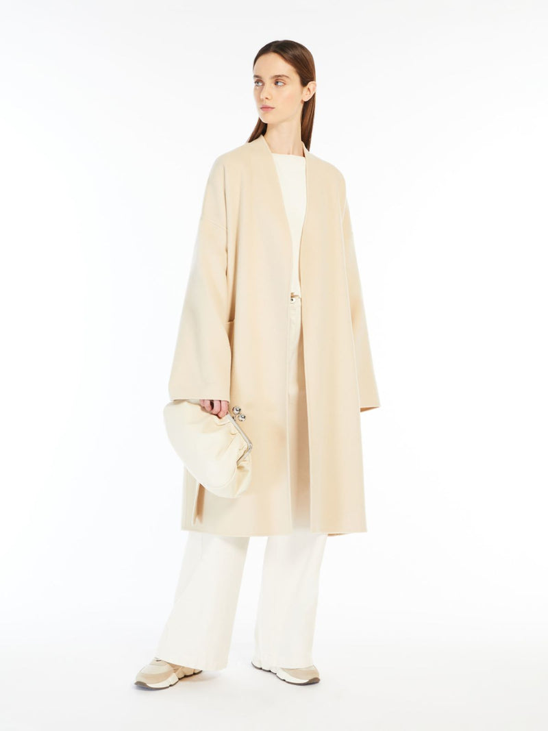 Cappotto a vestaglia in lana weekend maxmara