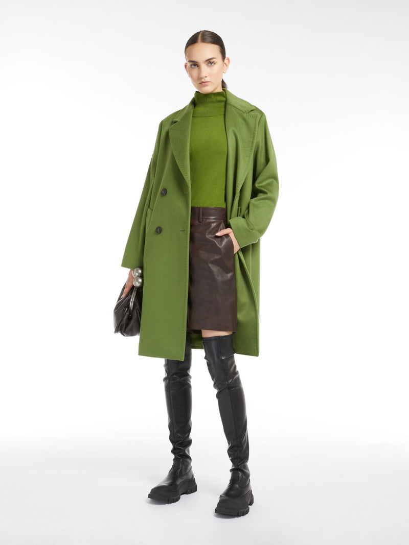 Cappotto doppiopetto in drap di lana WEEKEND MAXMARA