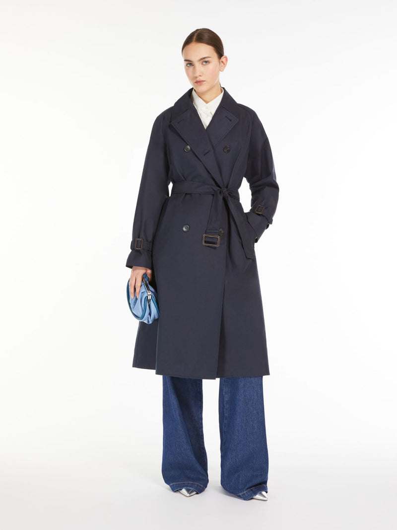 TRENCH REVERSIBILE IN TESSUTO antigoccia weekend maxmara