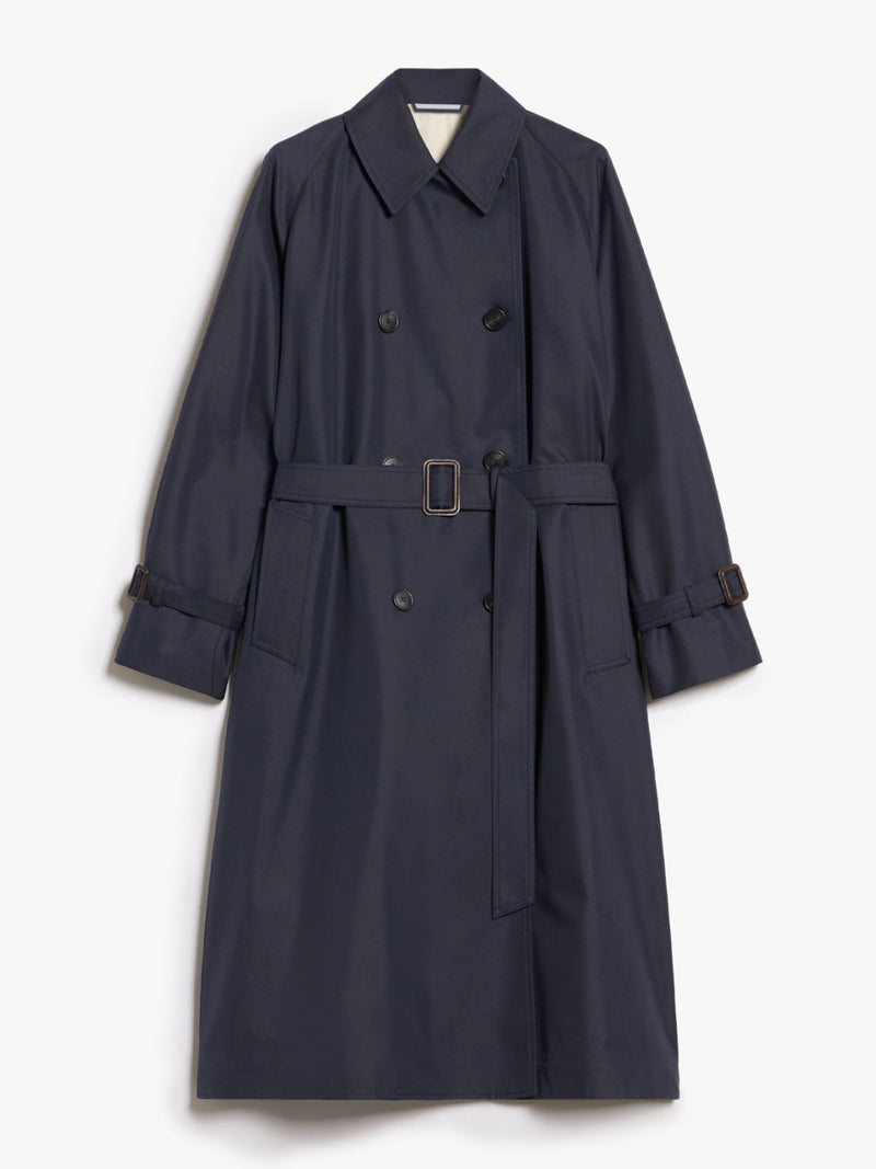 TRENCH REVERSIBILE IN TESSUTO antigoccia weekend maxmara