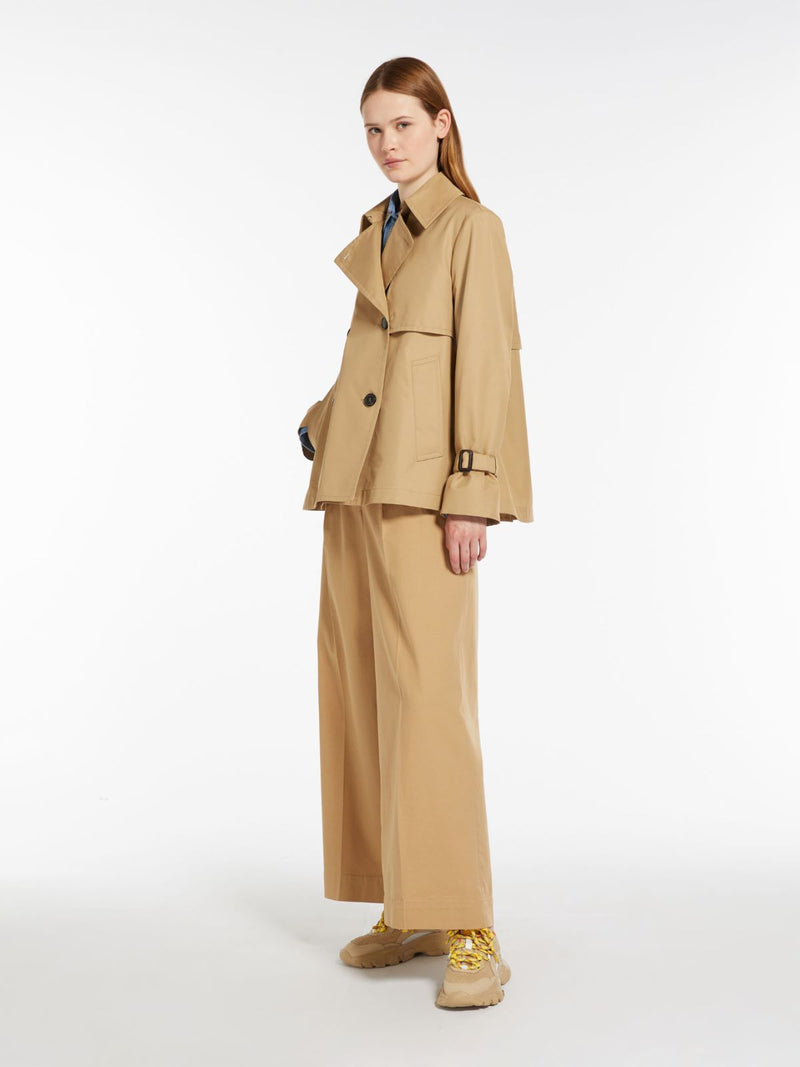 TRENCH IN GABARDINA ANTIGOCCIA WEEKEND MAXMARA