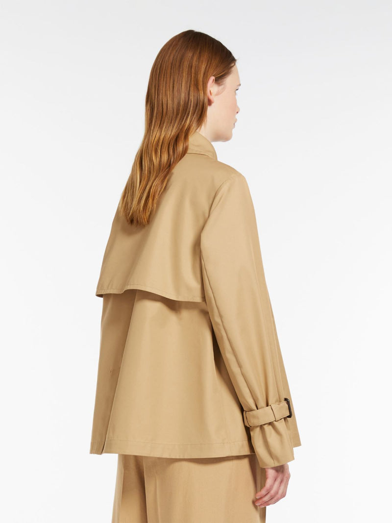 TRENCH IN GABARDINA ANTIGOCCIA WEEKEND MAXMARA