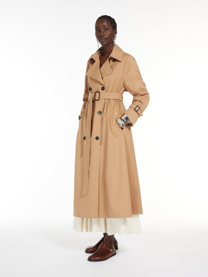 Trench in mista lana weekend maxmara