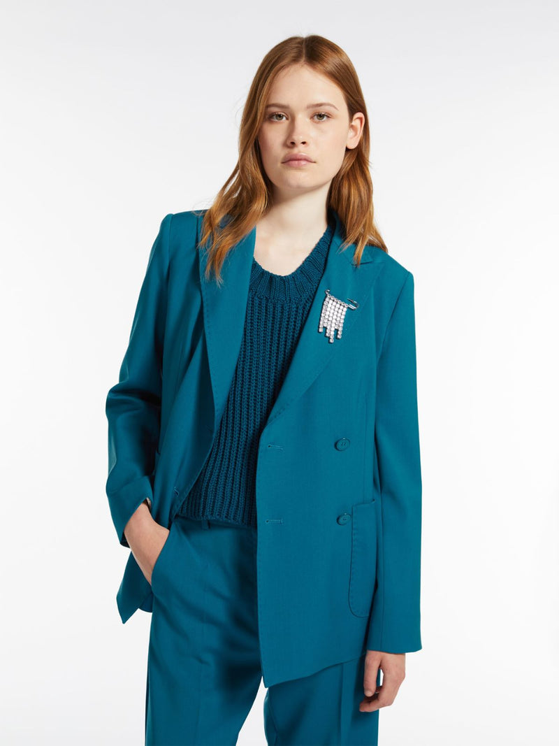 BLAZER IN TELA DI LANA