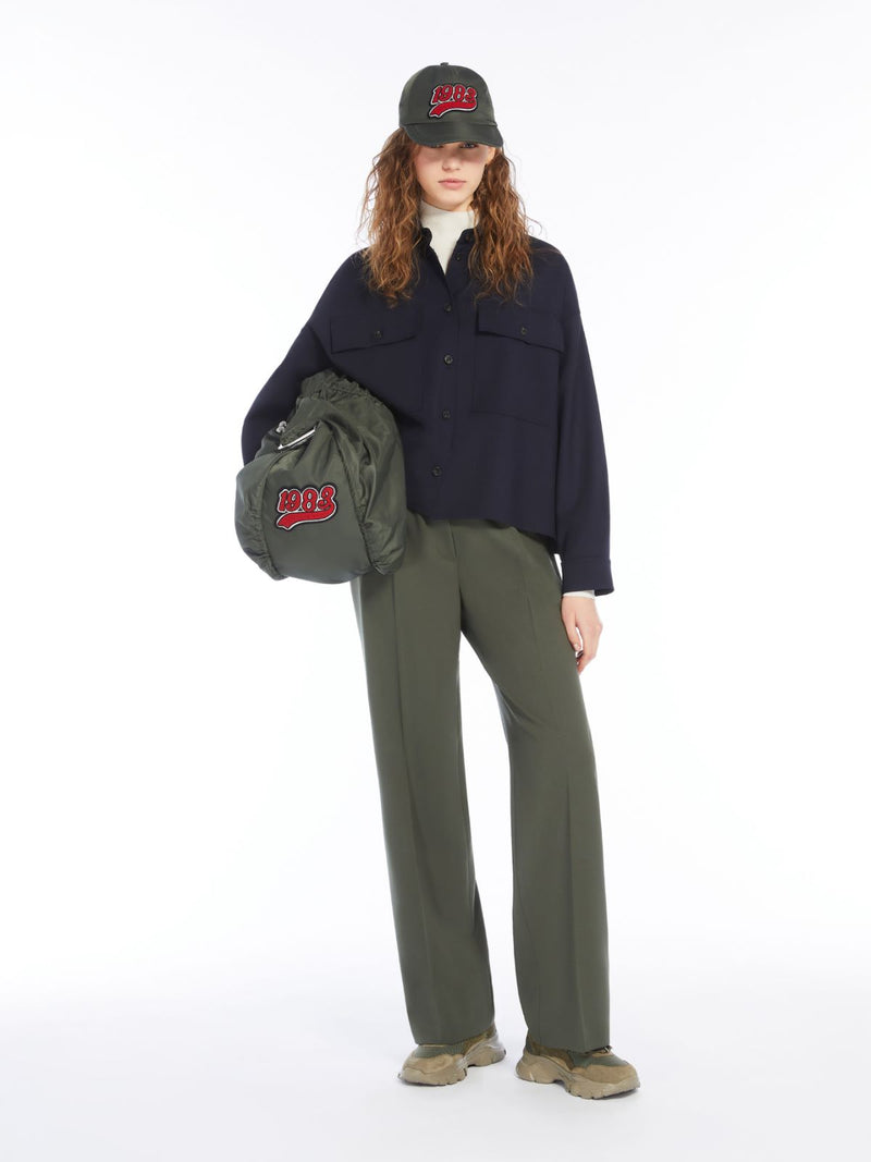 Giacca crop in gabardina di mista lana WEEKEND MAXMARA