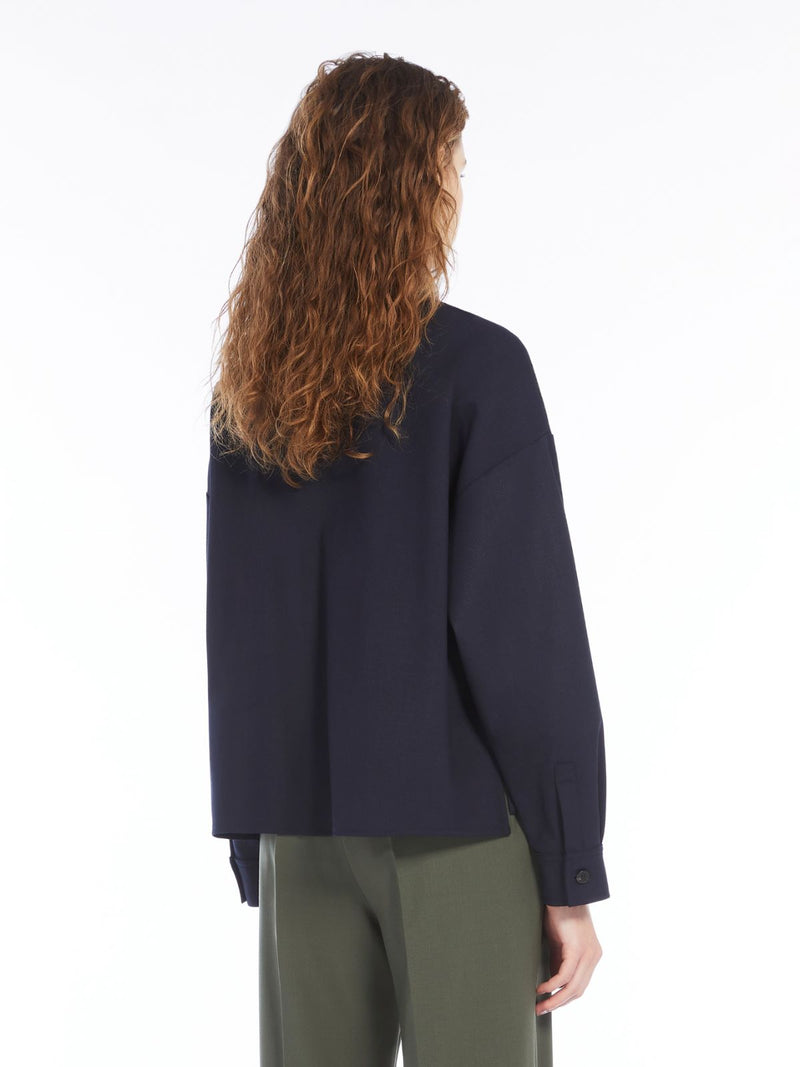 Giacca crop in gabardina di mista lana WEEKEND MAXMARA