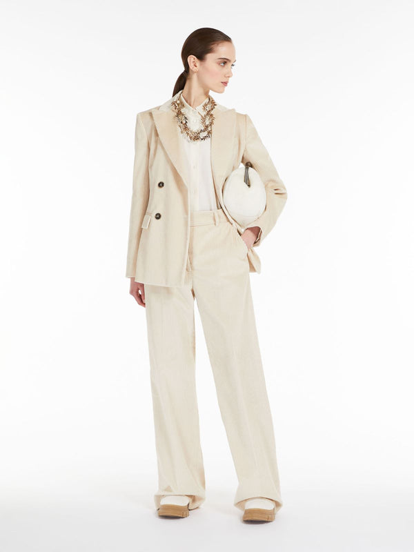 BLAZER IN VELLUTO DI COTONE weekend maxmara