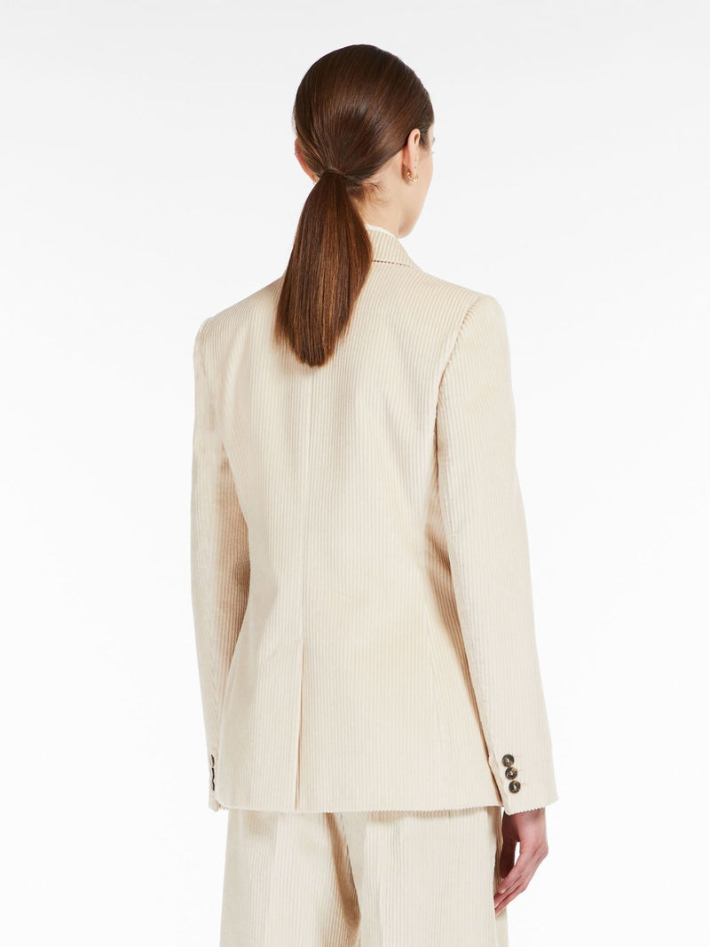 BLAZER IN VELLUTO DI COTONE weekend maxmara