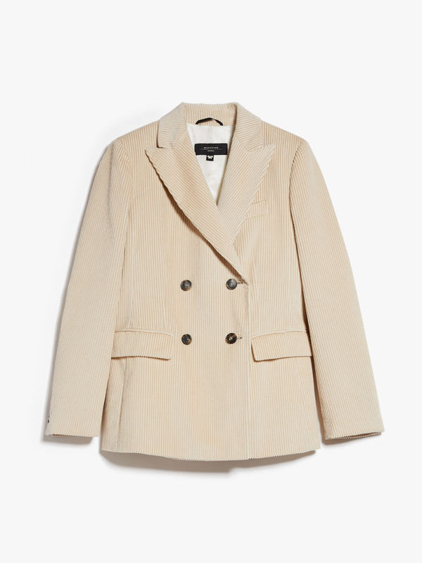 BLAZER IN VELLUTO DI COTONE weekend maxmara