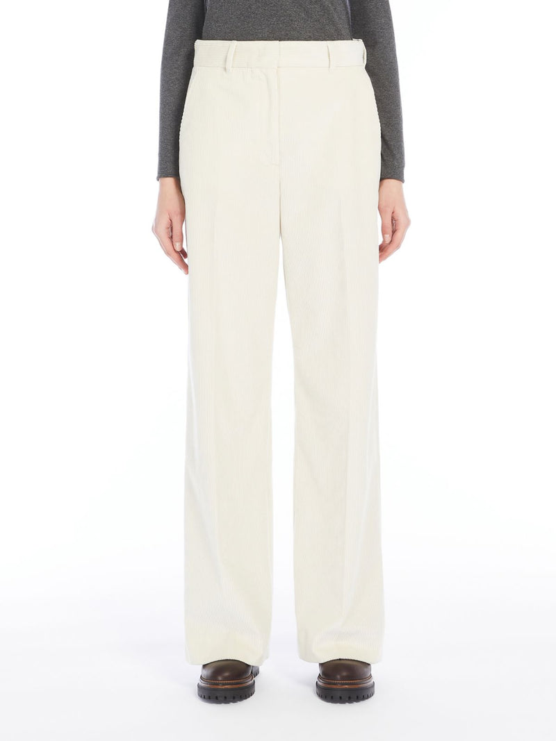 Pantalone wide leg in velluto WEEKEND MAXMARA