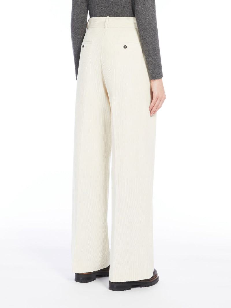 Pantalone wide leg in velluto WEEKEND MAXMARA