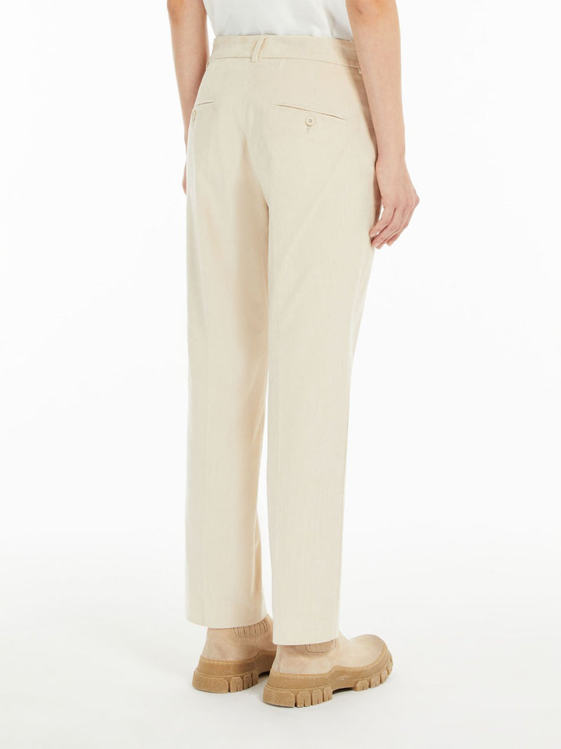 PANTALONI IN VELLUTO A COSTE weekend maxmara