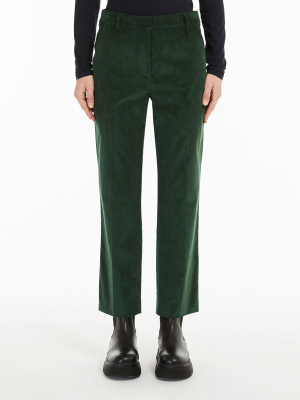 PANTALONI IN VELLUTO A COSTE weekend maxmara