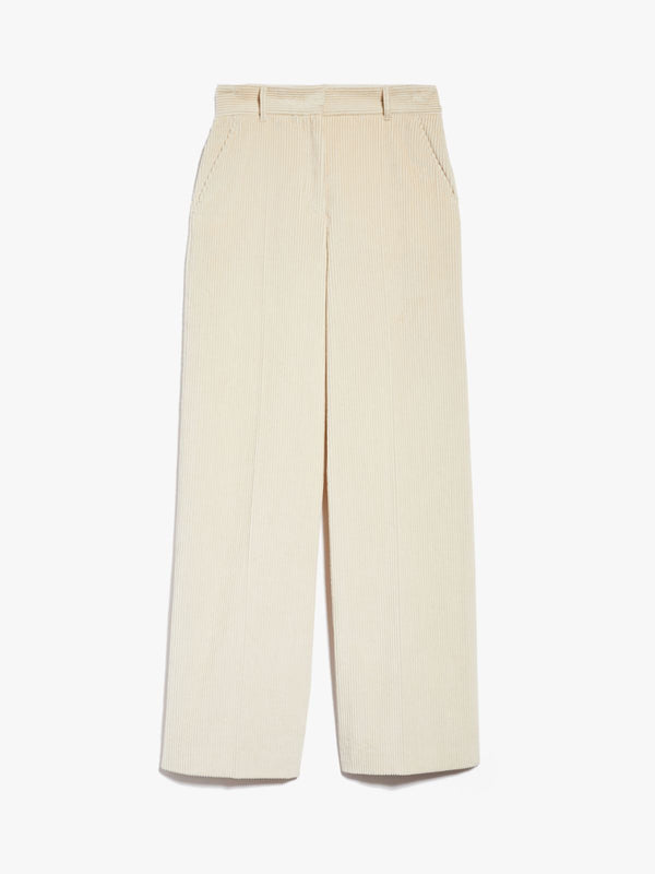 PANTALONI IN VELLUTO DI COTONE weekend maxmara