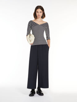 PANTALONE MORBIDI IN LANA STRETCH weekend maxmara