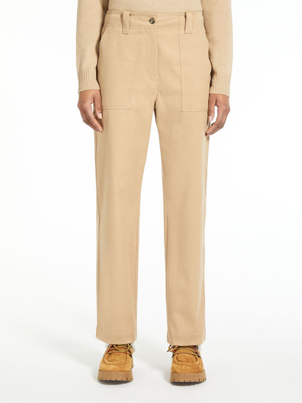 PANTALONI IN DRILL DI COTONE weekend maxmara