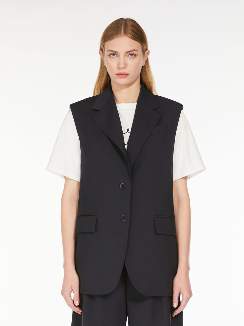 GILET IN TELA DI LANA STRETCH weekend maxmara