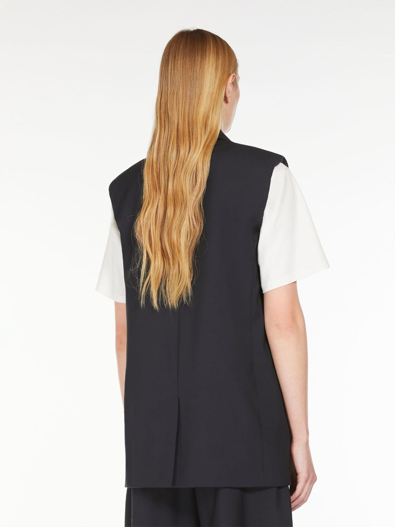 GILET IN TELA DI LANA STRETCH weekend maxmara