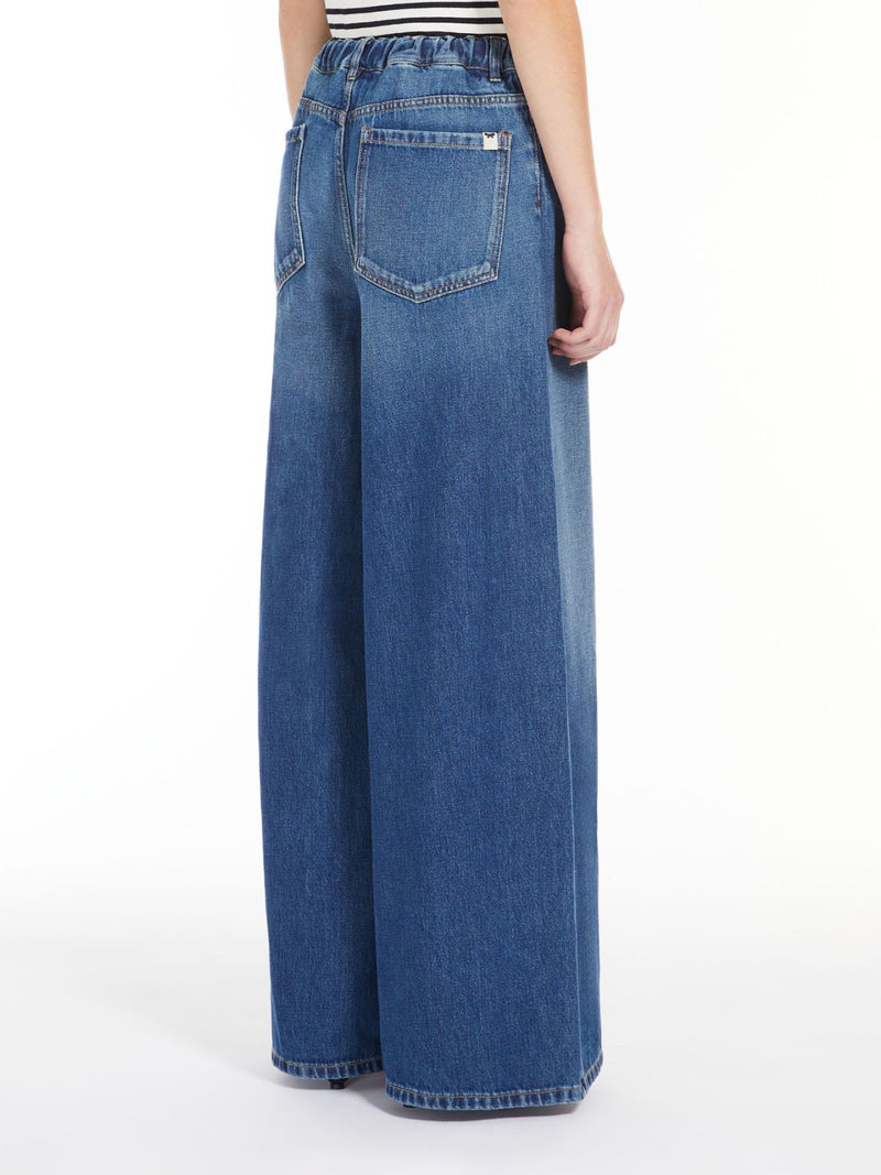 JEANS WIDE LEG IN DENIM weekend maxmara