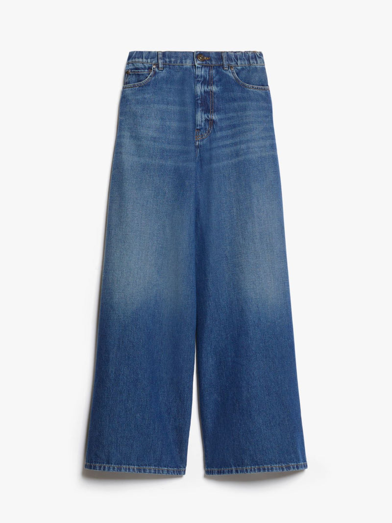 JEANS WIDE LEG IN DENIM weekend maxmara