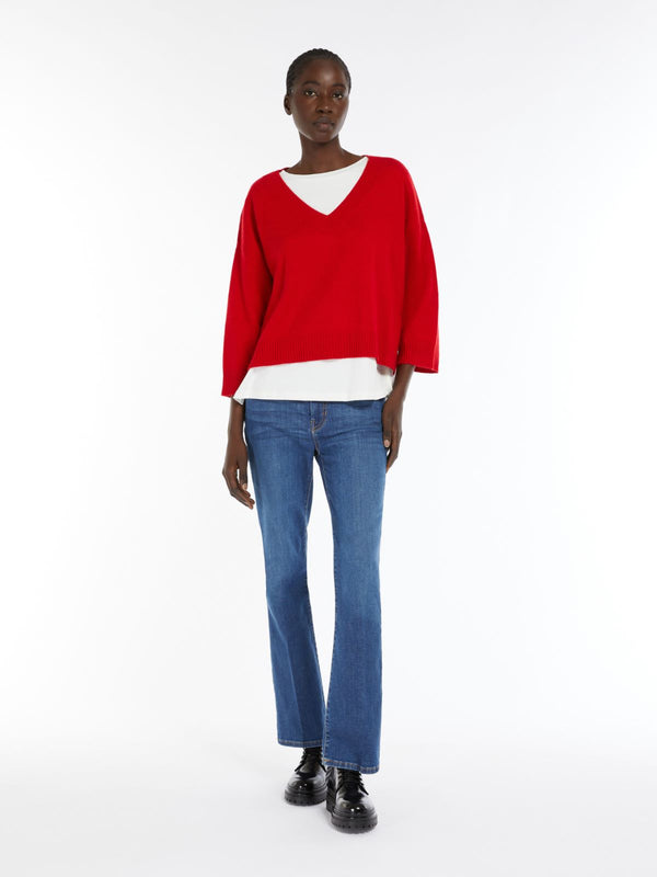 Maglia oversize in cachemire weekend maxmara