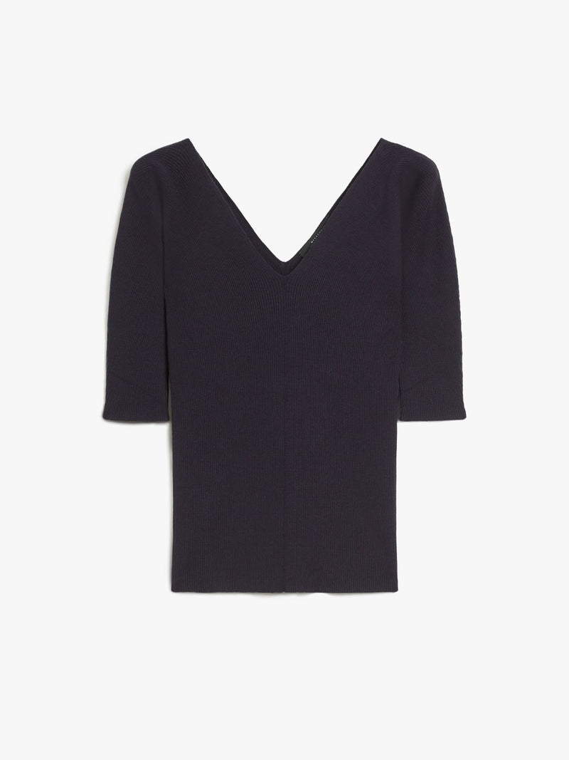 MAGLIA A V IN VISCOSA A COSTE weekend maxmara