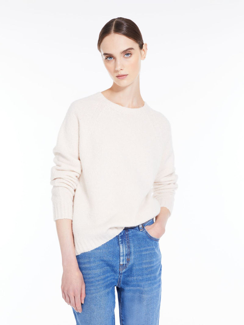 MAGLIA MORBIDA IN ALPACA E COTONE weekend maxmara