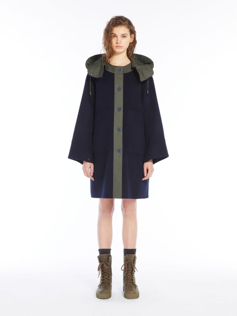 Parka in lana e tela antigoccia WEEKEND MAXMARA