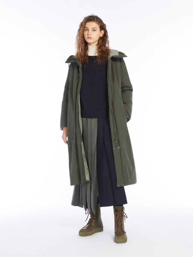 Parka reversibile in cotone tecnico antigoccia WEEKEND MAXMARA