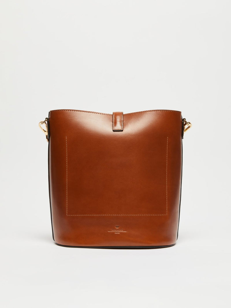 Borsa a secchiello in cuoio weekend maxmara