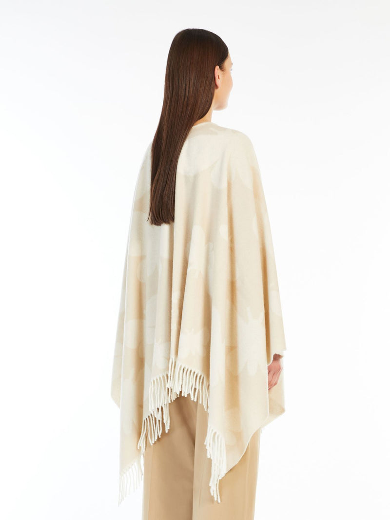 Poncho in lana jacquard WEEKEND MAXMARA