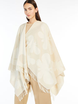 Poncho in lana jacquard WEEKEND MAXMARA