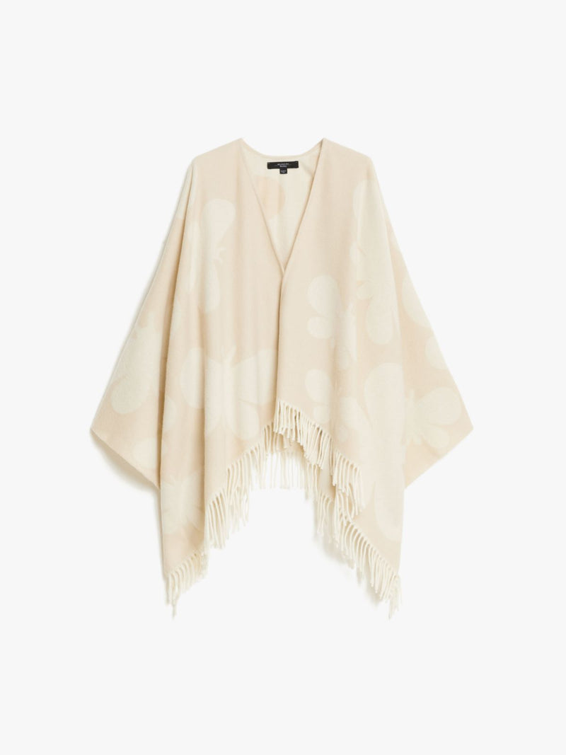 Poncho in lana jacquard WEEKEND MAXMARA