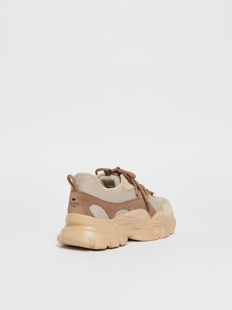 Sneaker in rete tecnica e crosta WEEKEND MAXMARA