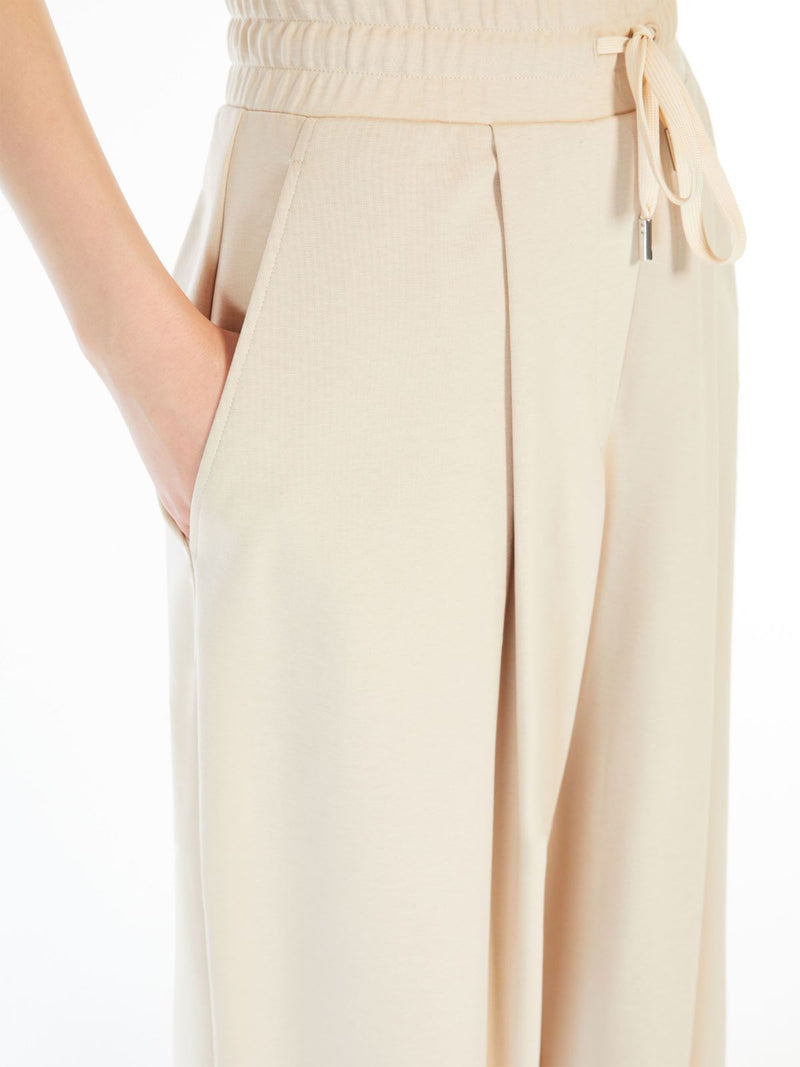 PANTALONE IN JERSEY CON COULISSE weekend maxmara