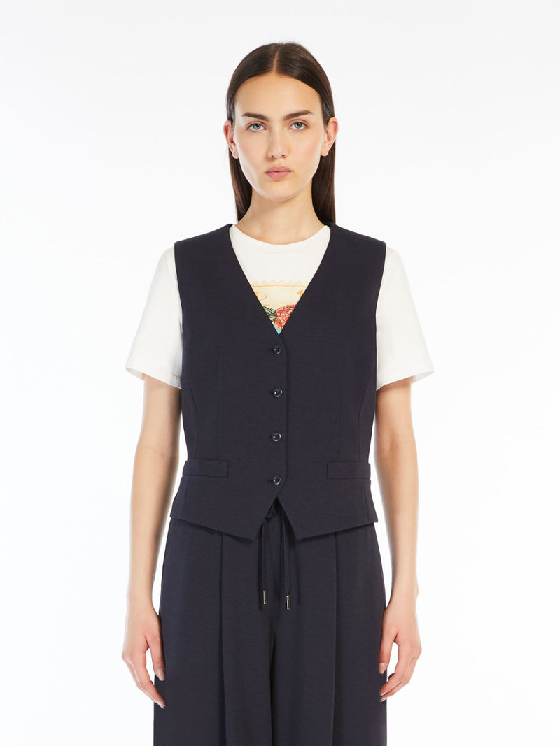 GILET IN JERSEY MILANO weekend maxmara