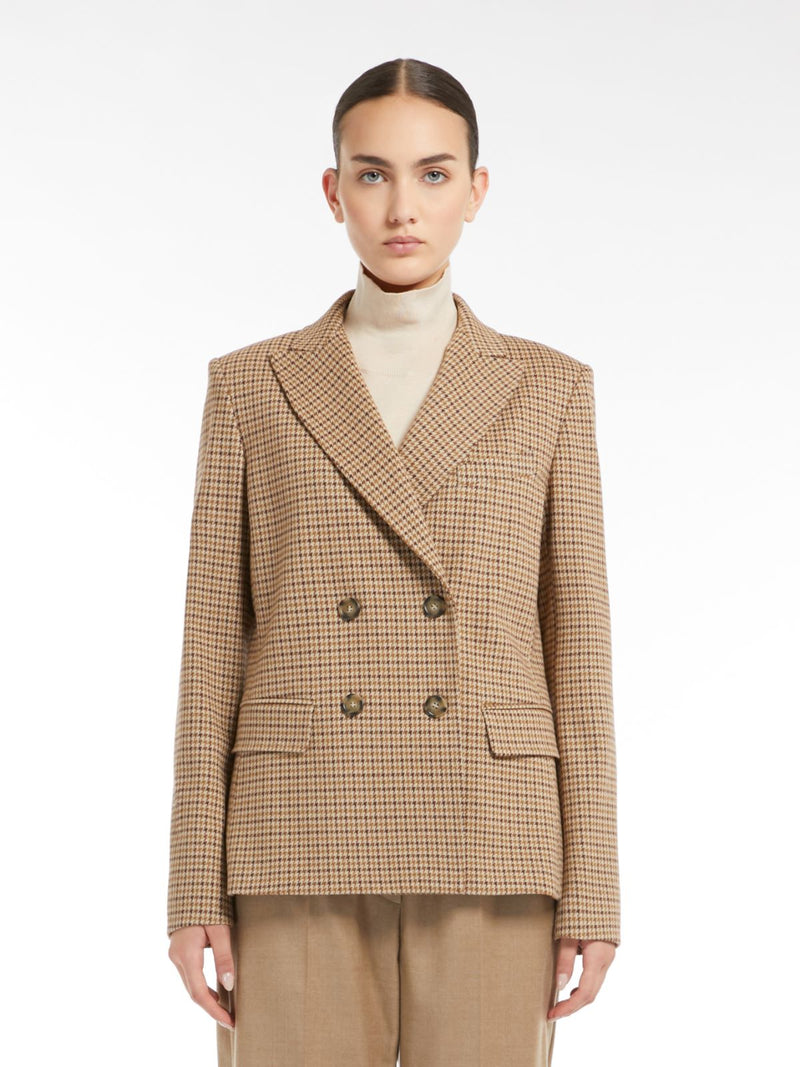 Blazer doppiopetto in jersey jacquard WEEKEND MAXMARA