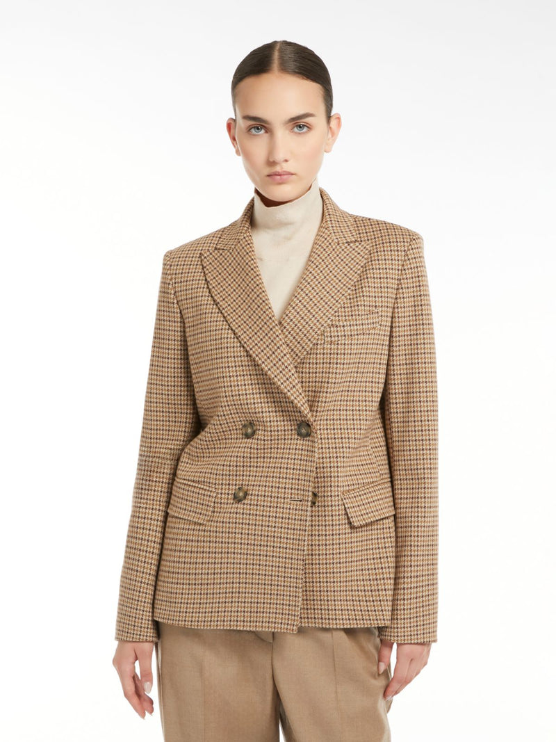 Blazer doppiopetto in jersey jacquard WEEKEND MAXMARA