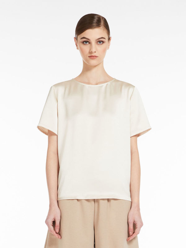 BLUSA IN RASO E JERSEY weekend maxmara